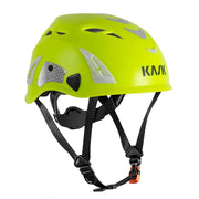 Elmetto Kask Superplasma AQ HI VIZ Giallo – EN 397 – Casco di sicurezza ventilato alta visibilità