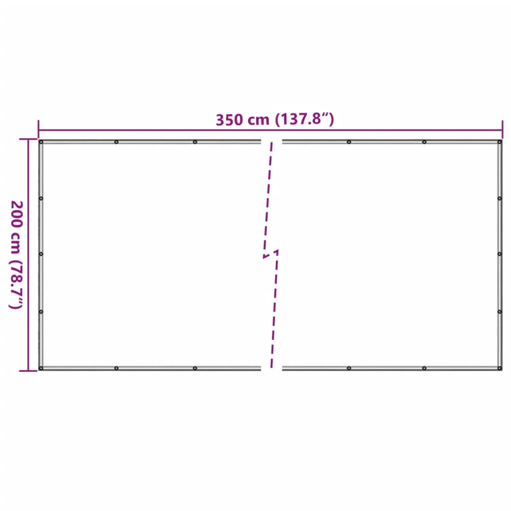Rete per rimorchio telo di fissaggio del carico portapacchi 2 x 3,5 m HDPE verde 02_0042168