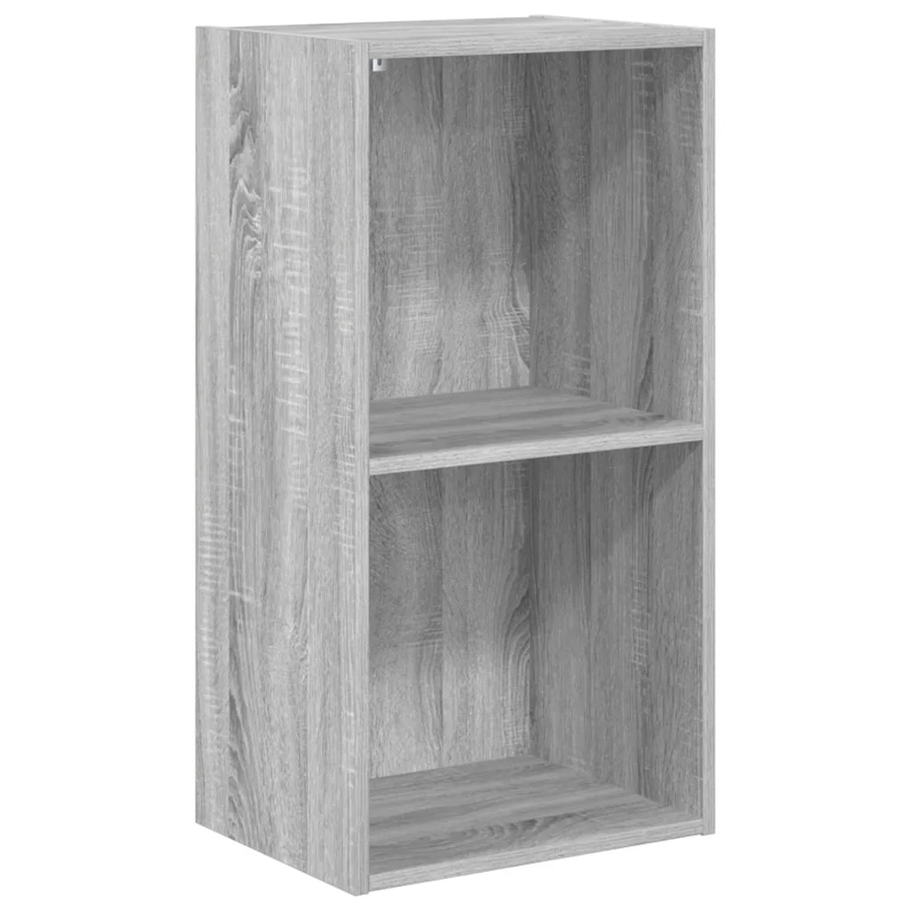Libreria Grigio Sonoma 40x30x77 cm in Legno Multistrato 857863