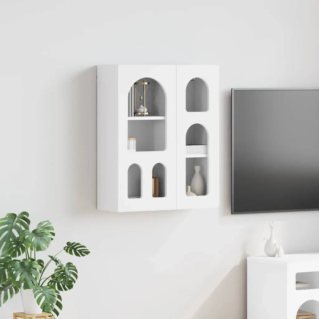 Armadio pensile Bianco 59 x 20 x 71.5 cm Legno multistrato 891354