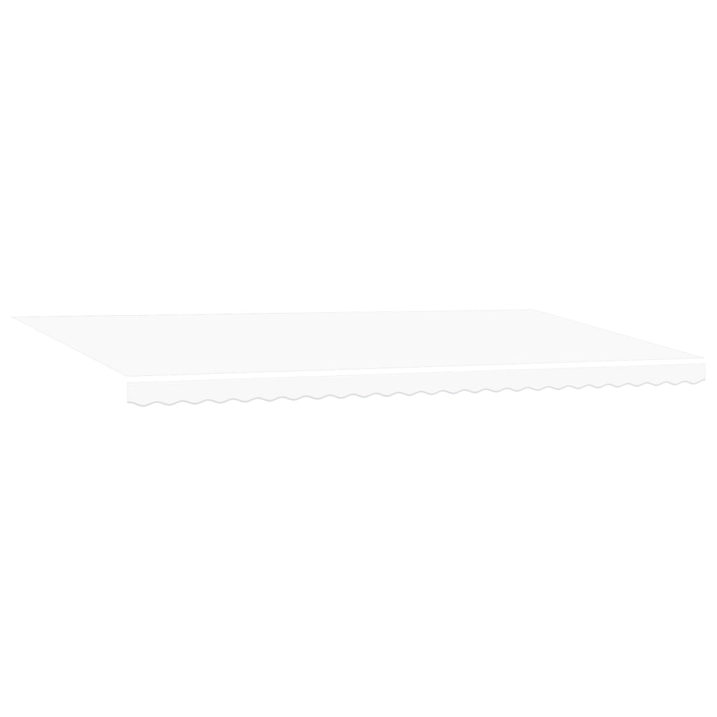 Tessuto di ricambio per tende per telaio 6x3 m Bianco