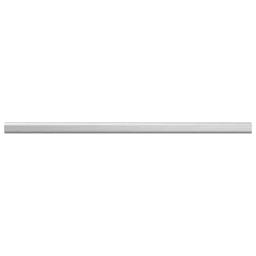Asta per armadio 12 pz Argento 664 x 15 x 29 mm CFW6787243