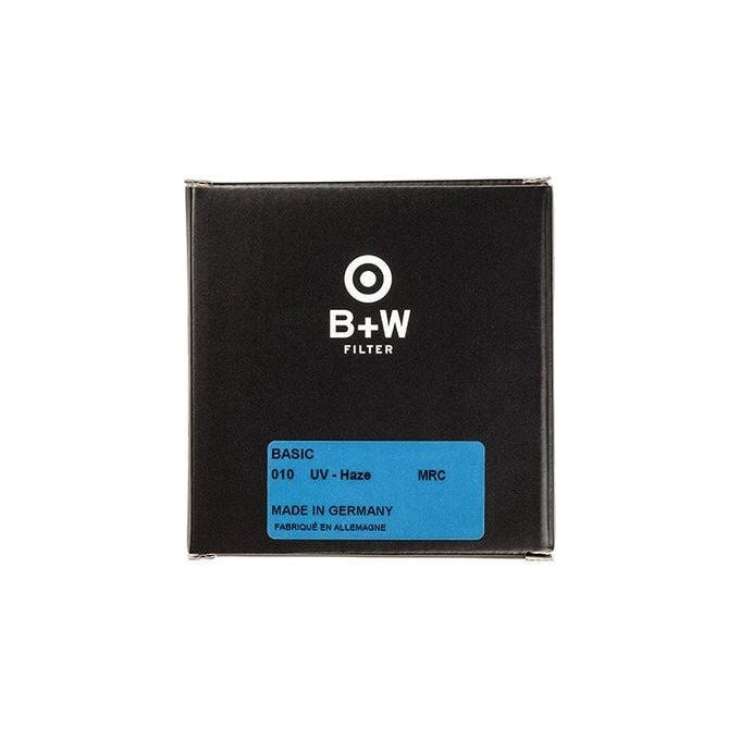 B+W 1100147 BASIC Filtro UV per Fotocamera 95 mm con Trattamento MRC Montatura in Ottone colore Nero