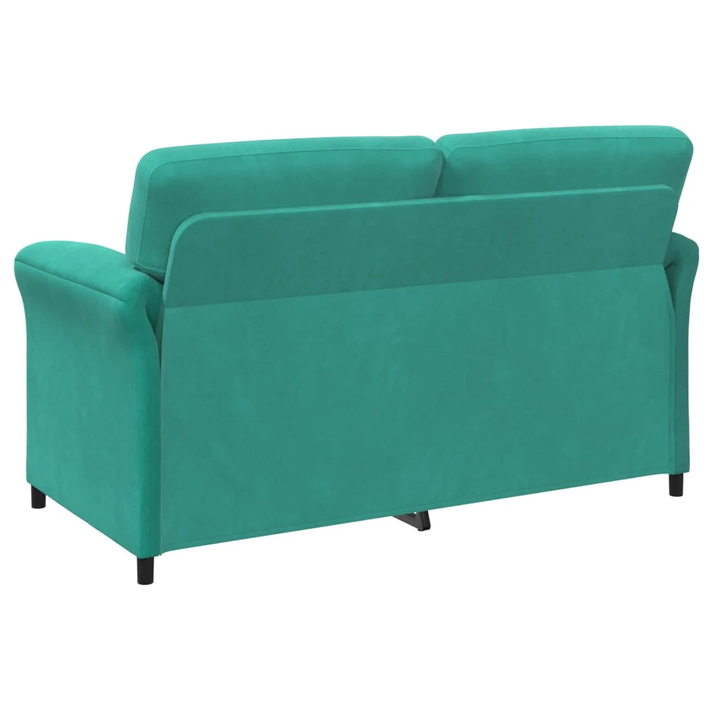 Set di divani 2 pz Turchese Velluto 3424909