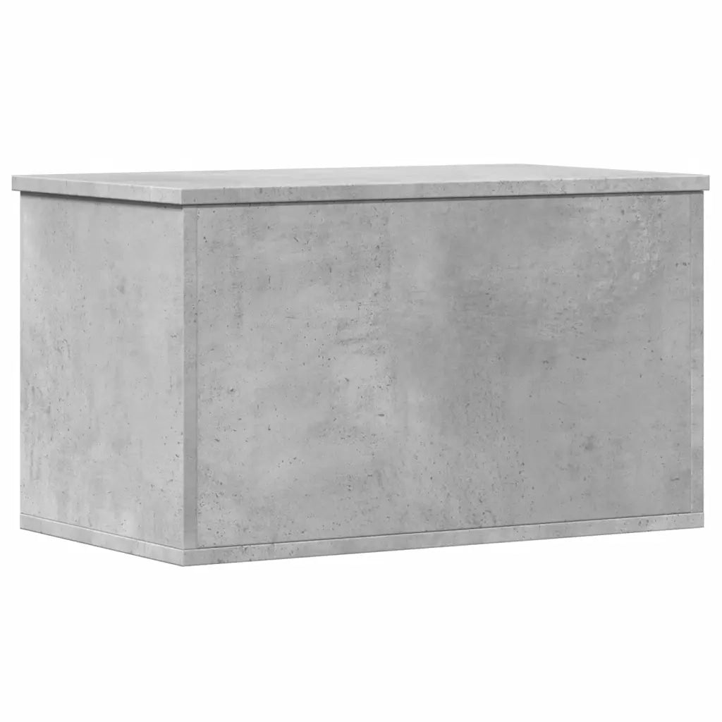 Contenitore Portaoggetti Grigio Cemento 60x35x35cm Truciolato 840677