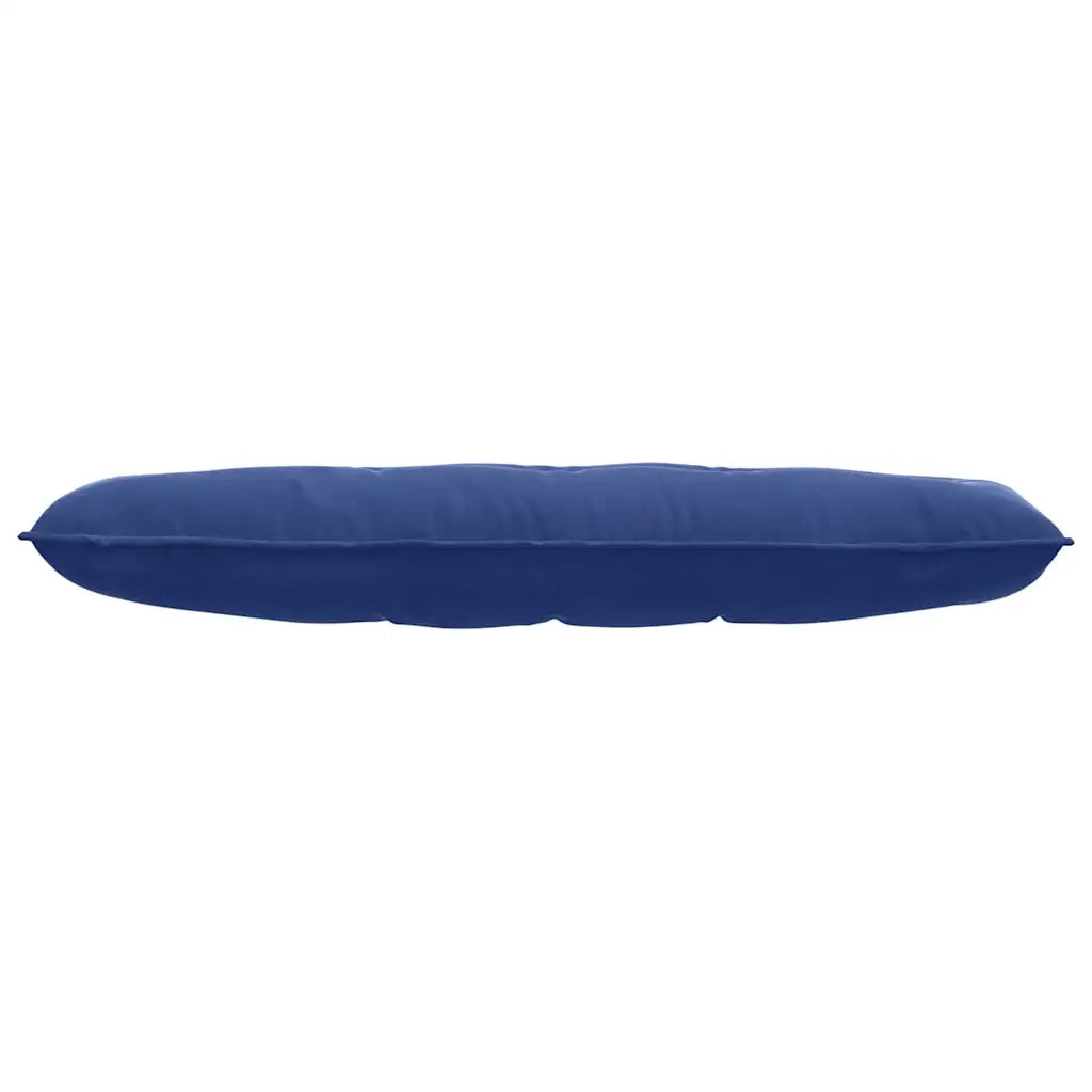 Cuscino per Schiena Blu Polizia 140 x 50 cm Tessuto in Cords