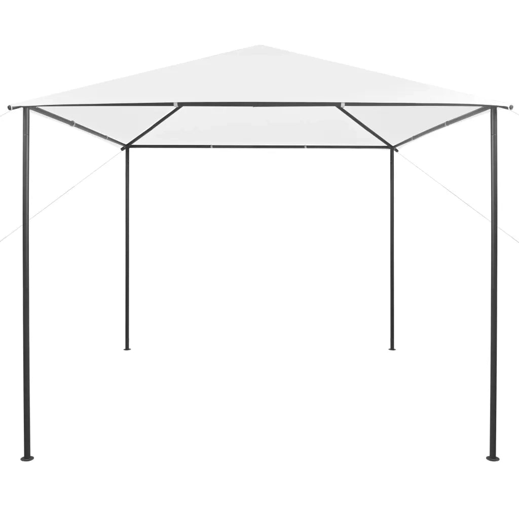 Gazebo da Giardino 3x3x2,9 m Bianco 180 g/mÂ²