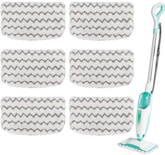 Adatto per shark haai D01 / M11 con vapore/S1000A S1000C pannelli microveluti a maglia 6 pezzi