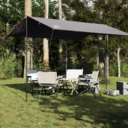 Telone da Campeggio Grigio/Arancione 360x294 cm Impermeabile 94657