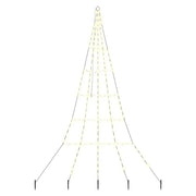 Albero di Natale | Decorazioni natalizie LED con picchetti per il terreno 306 cm