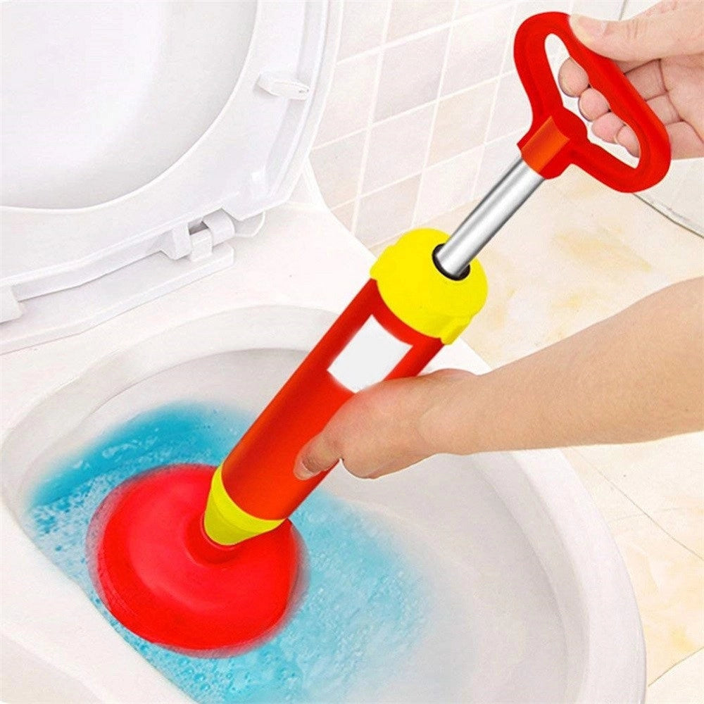 Trade Shop - Stura Lavandino A Pompa A Ventosa Per Tubi Lavello Lavandini Wc Bagno -