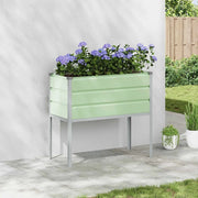 Fioriera Verde Pastello 100 x 45 x 90 cm Acciaio zincato 42018282