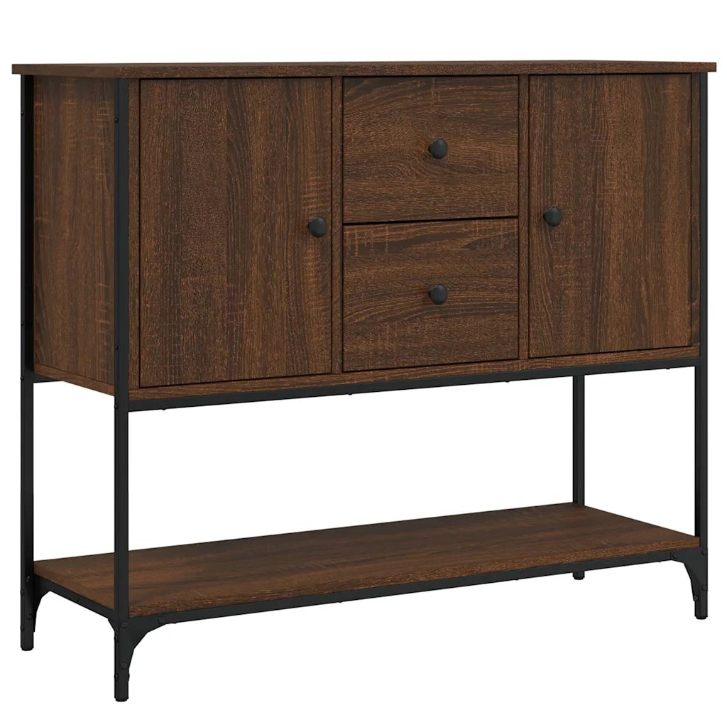 Credenza Rovere Marrone 100x36x85 cm in Legno Multistratocod mxl 131328
