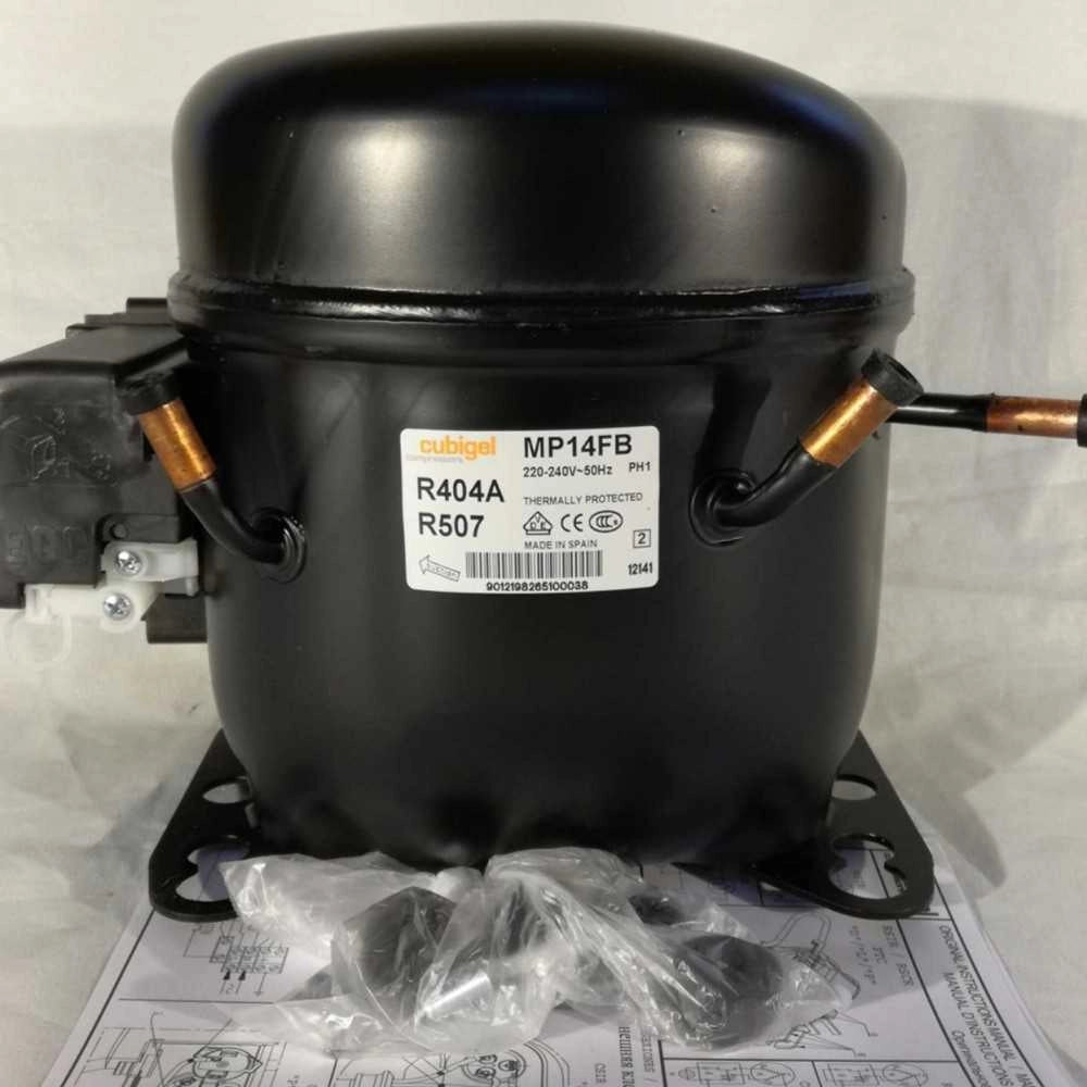 COMPRESSORE MP14FB CUBIGEL 14,17CC LBP 1/2HP BANCHI FRIGORIFERI NT2168GK R404 - UNIVERSALE