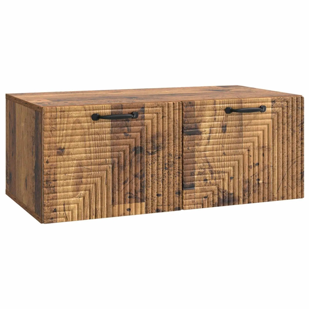 Mobile Porta TV da Muro Legno antico 78,5 x 41 x 30 cm