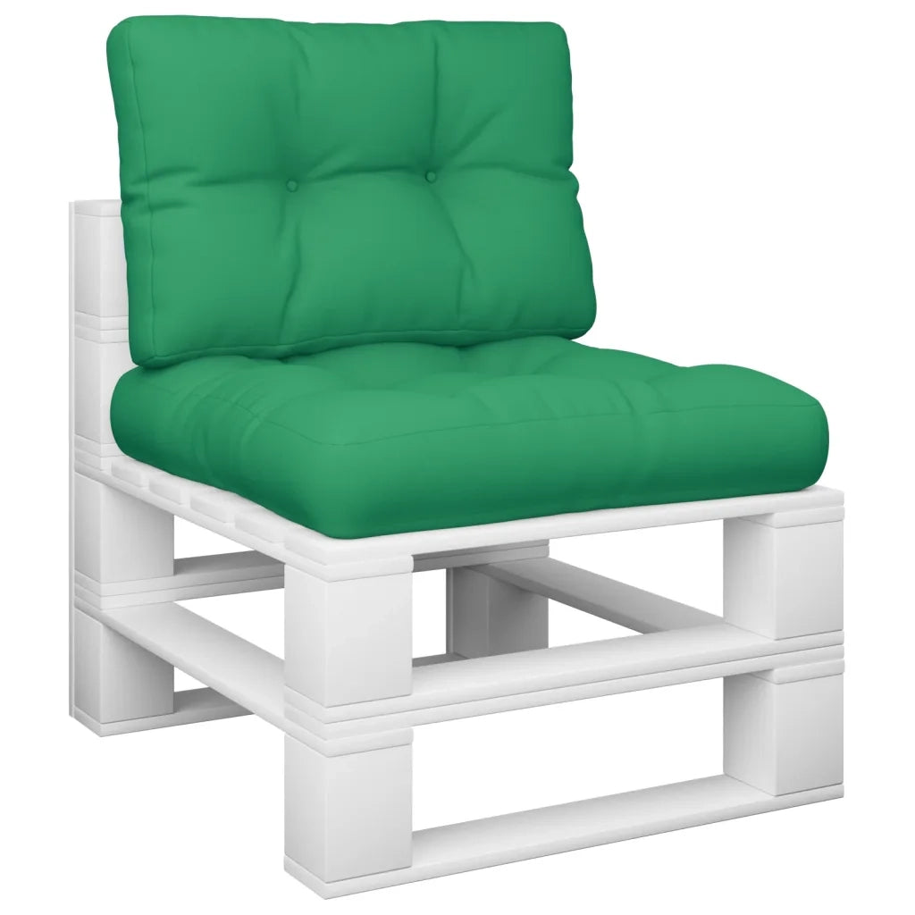 Cuscini per Pallet 2 pz | Cuscini per sedie Verdi in Tessuto