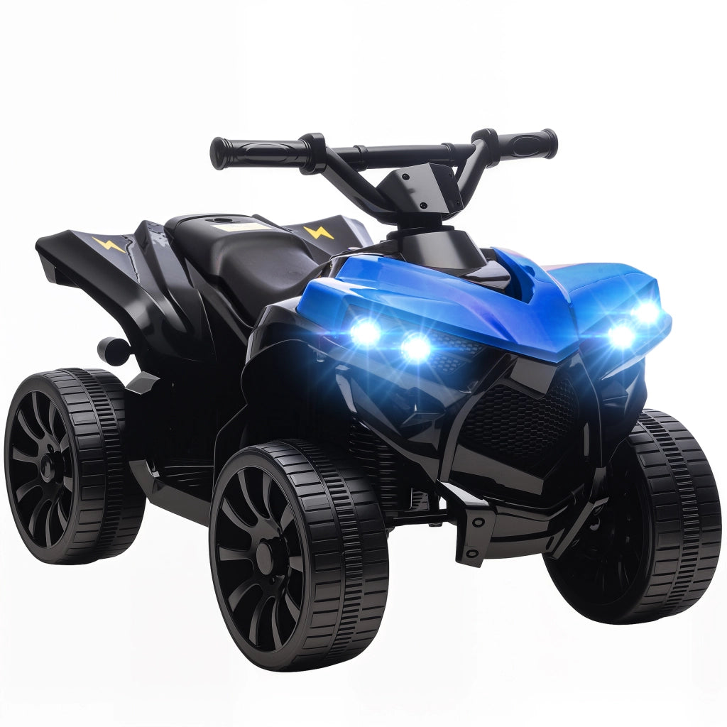 Quad Elettrico per Bambini 6V ¨C zephmum ¨C 70x42x45 cm Blu