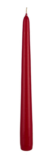 Candele Rosse di Paraffina Sfera Conica Lunghe Senza Aroma Decorative Casa Formato: Conica