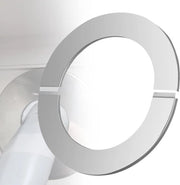 Slinga in acciaio inossidabile per tubi da camino - diametro 100 mm - coperchio - a due parti - annulo di espansione - coperchio a vite 100 mm