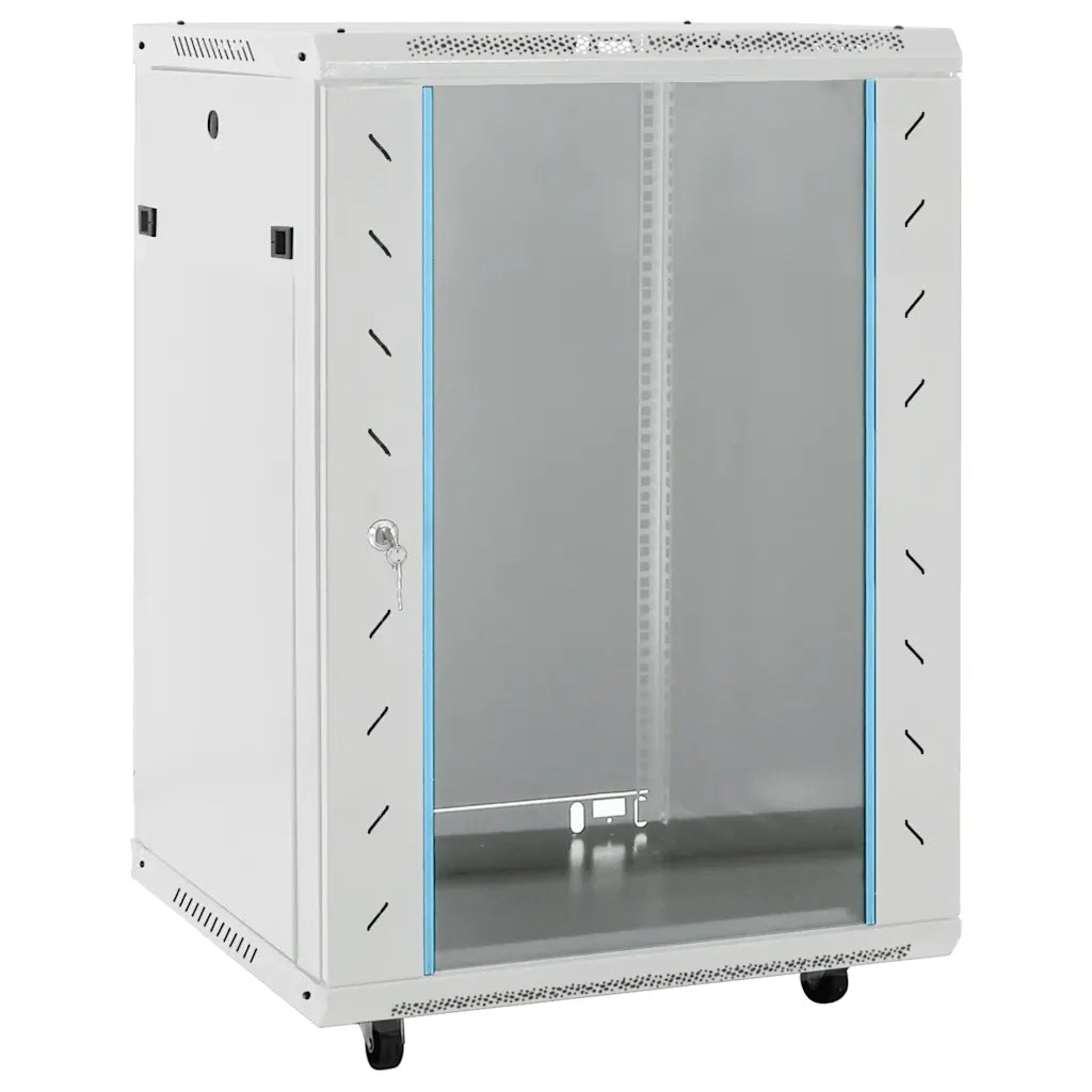 Armadietto di Rete 15U 19" IP20 Grigio 60x45x86 cm
