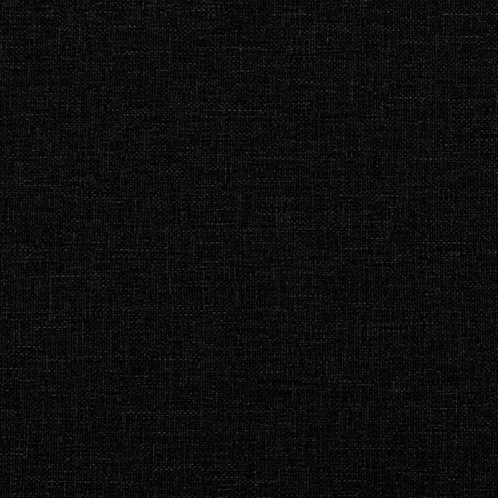 Cuscino Testiera Hanko Nero 120 cm in Tessuto CFW3863602