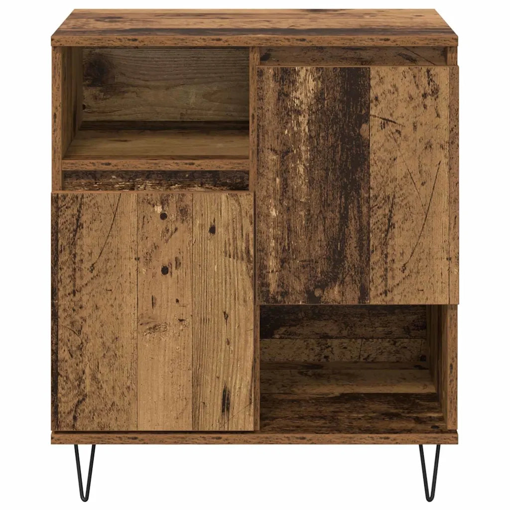 Credenza 2 pcs Legno vecchio 60 x 35 x 70 cm