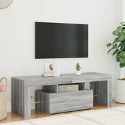 Mobile Porta TV con Luci LED-Mobile per TV-Credenza TV Grigio Sonoma 120x35x40 cmcm 966121