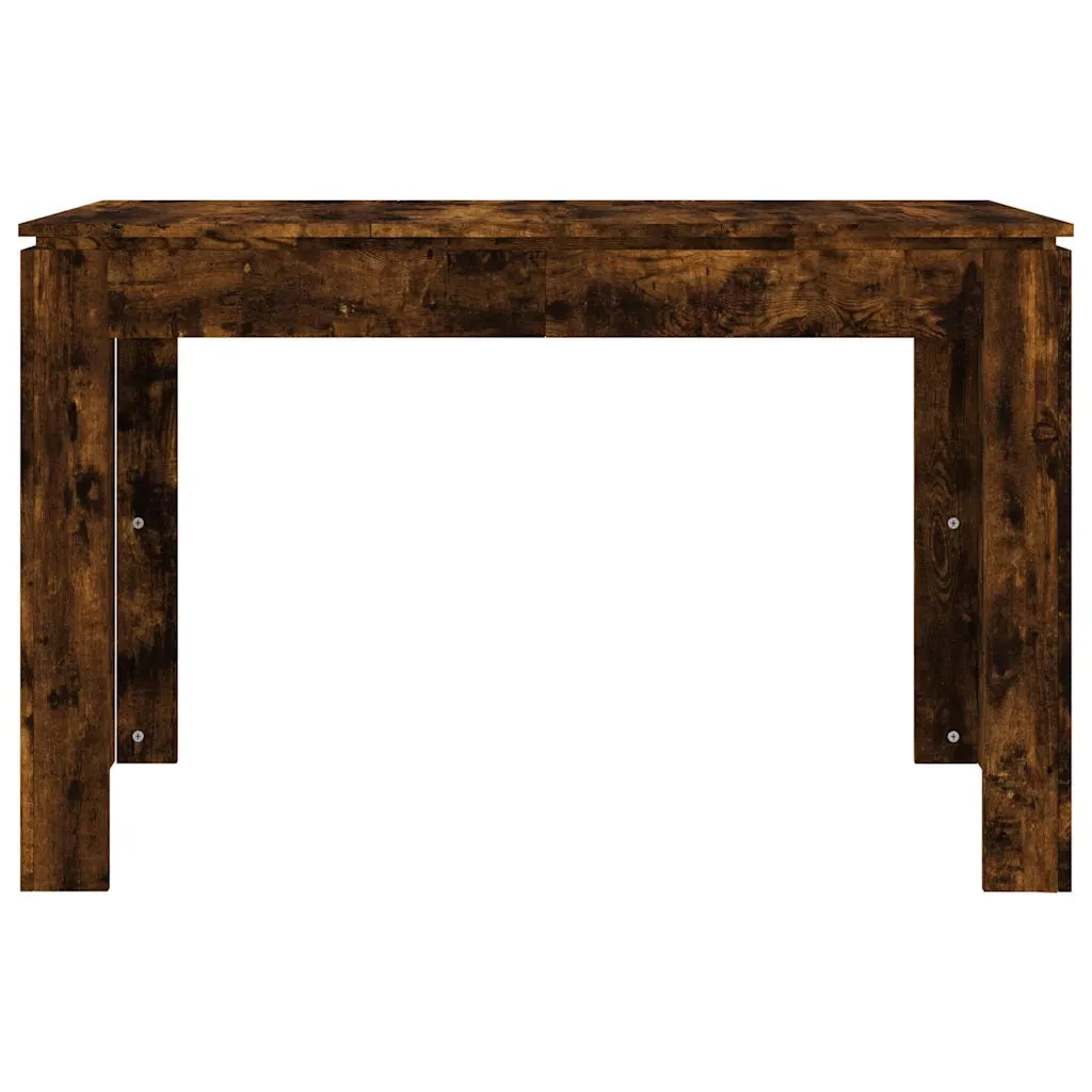 Tavolo da Pranzo Rovere Fumo 120x60x76 cm Legno Multistrato 815387