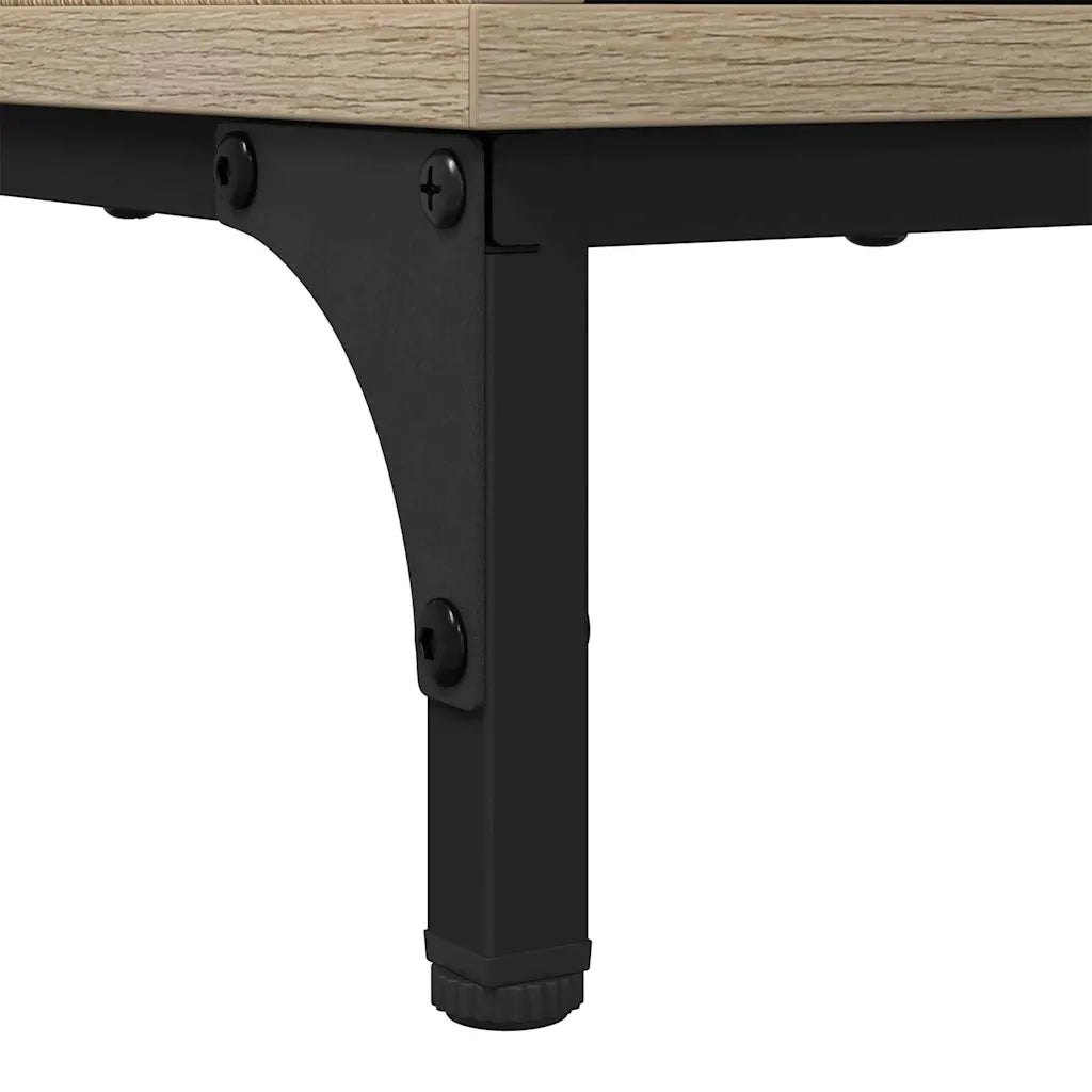 Tavolino da salotto con cassetto Rovere Sonoma 90 x 49 x 46 cm
