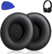 Orecchini di sostituzione Adatti per le cuffie wireless Beats Solo 2 & Solo 3, realizzati in proteina morbida (nero).