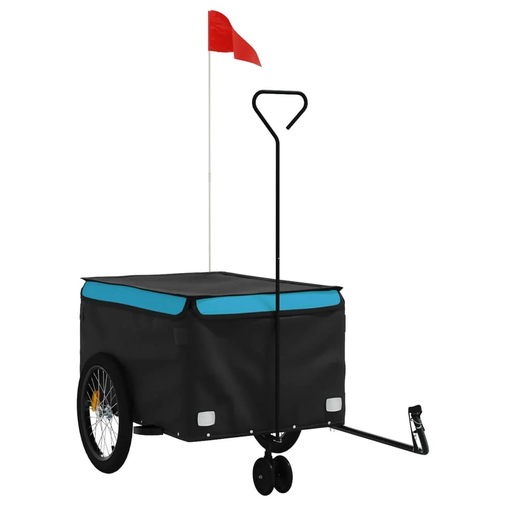 Rimorchio per trasporto biciclette 45 kg ferro blu 02_0044105