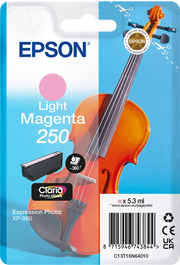 Epson 250 Violin Claria Photo HD cartuccia d'inchiostro 1 pz Originale Resa elevata (XL) Magenta chiaro