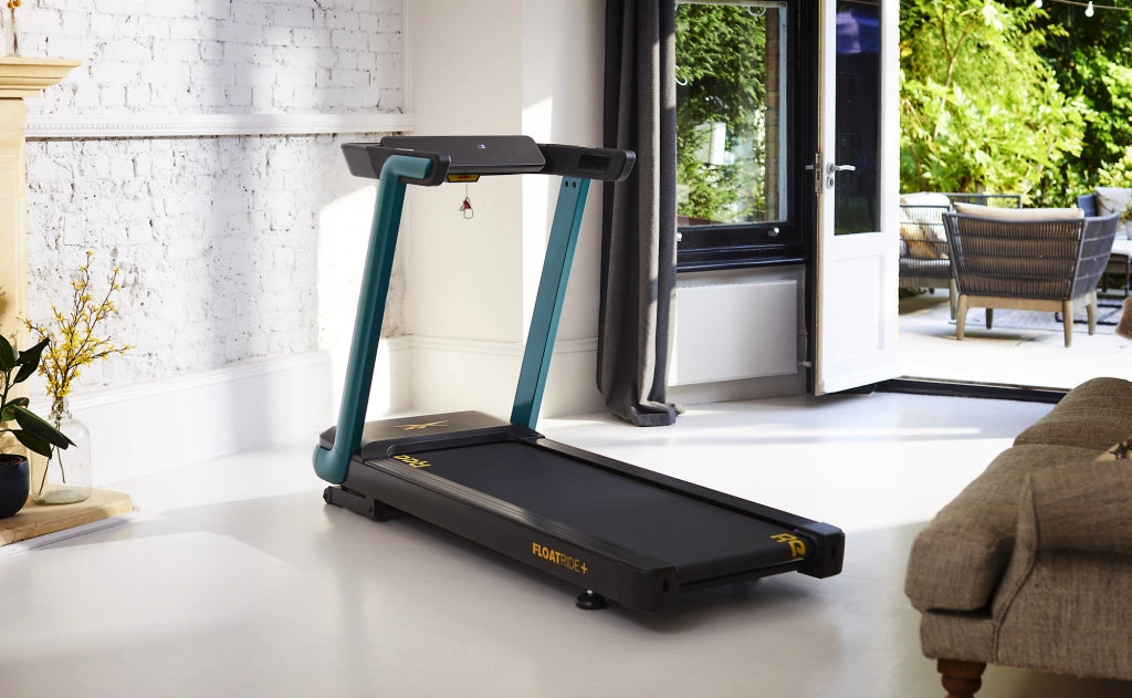 Tapis de Course motorisé - Reebok - Maison/Appartement - Modèle FR20z Floatride - LED - Vitesse 1 à 18 km/h - Vert