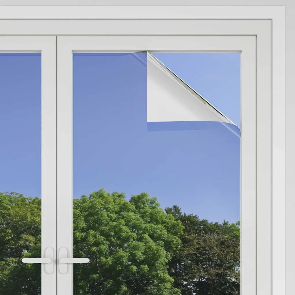 Pellicola per Finestra Solare Riflettente Statica Argento 3394734