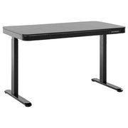 Scrivania elettrica ad altezza regolabile nero 120x60 cm ufficio studio lavoro