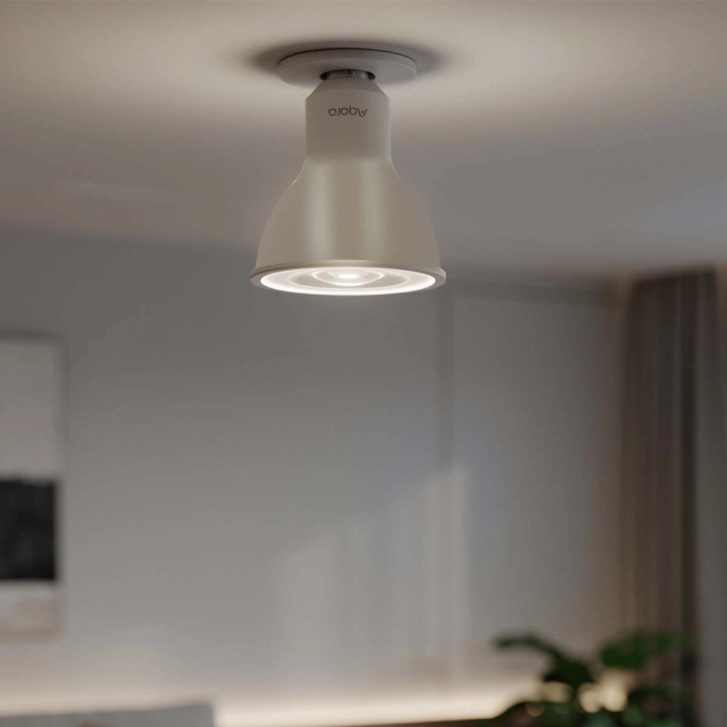 Lampadina LED T2 GU10 CCT intelligente compatibile Matter Zigbee Thread Bianco Aqara