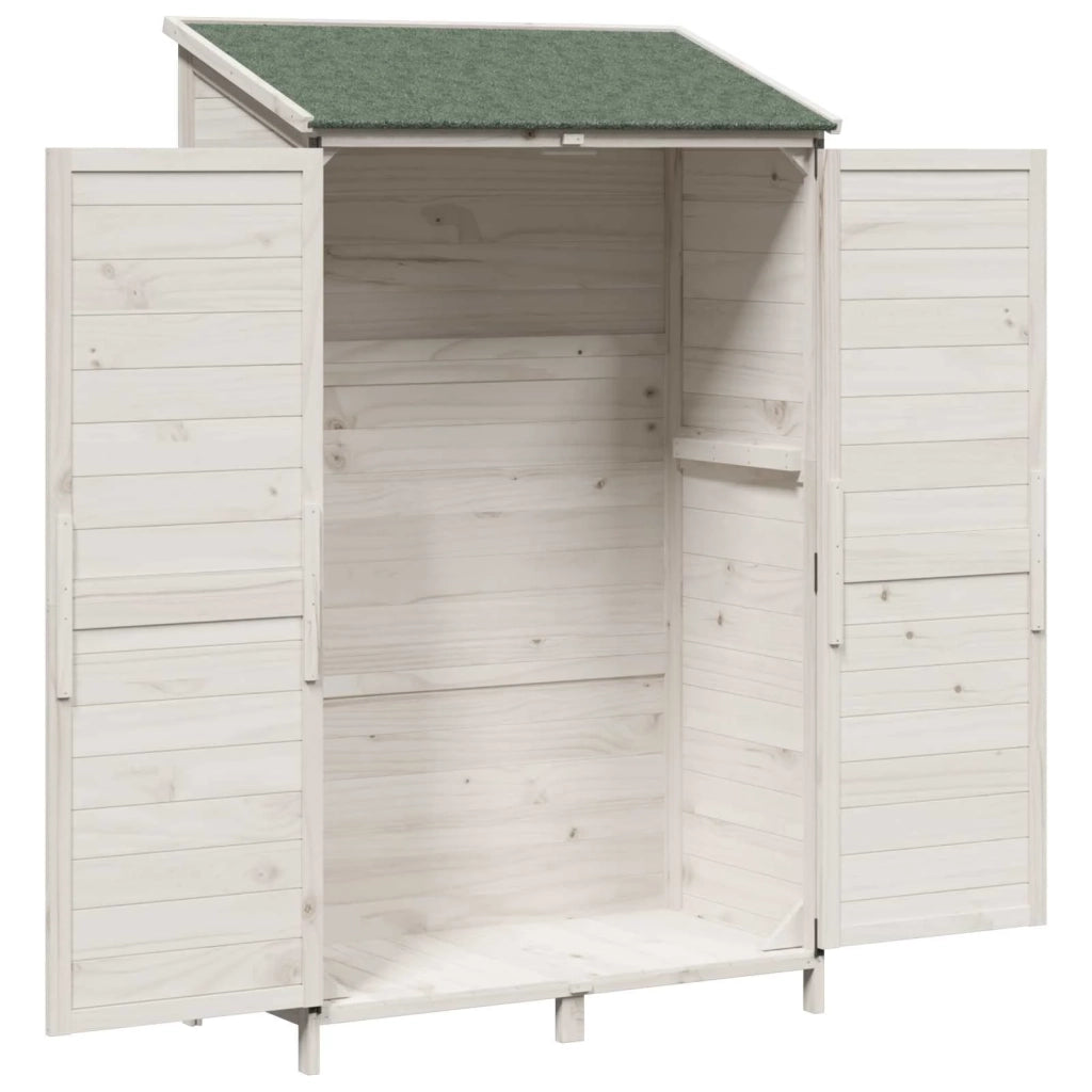 Capanno da Giardino Bianco 106,5 x 56 x 176 cm CFW9726027