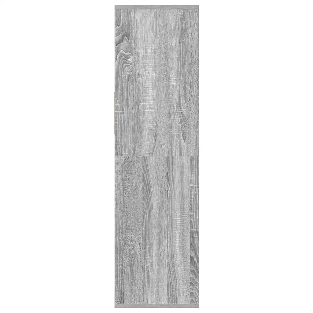 Libreria Grigio Sonoma 34x31x112 cm in Legno Multistrato 860288
