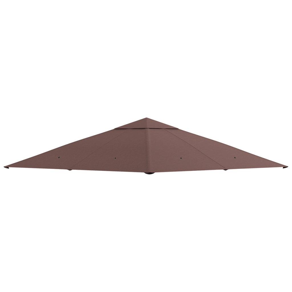 Tenda da giardino ¨C zephmum ¨C tessuto poliestere 180 g/m2 3x3 m marrone
