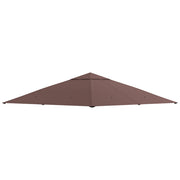 Tenda da giardino ¨C zephmum ¨C tessuto poliestere 180 g/m2 3x3 m marrone