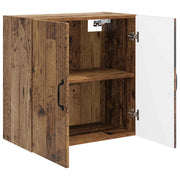 Armadietto a Muro | Mobiletto a muro Legno antico 59 x 31 x 60 cm