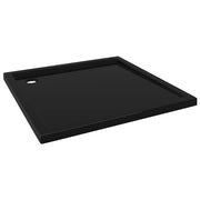 Piatto Doccia Quadrato in ABS Nero 90x90 cm CFW8197621