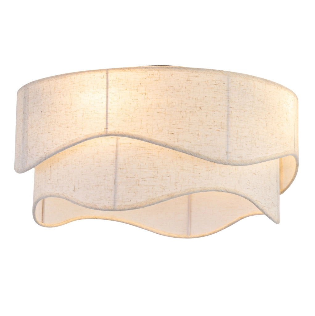 Ventilatore da soffitto ULEVR con luce, 6 velocit¨¤, app Bluetooth e telecomando, oro e bianco