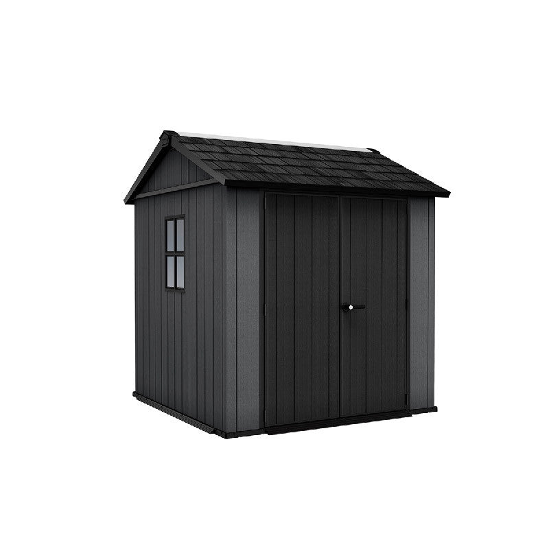 Casetta da giardino NEWTON PLUS 775 - 4,4 mÂ² - Grigio