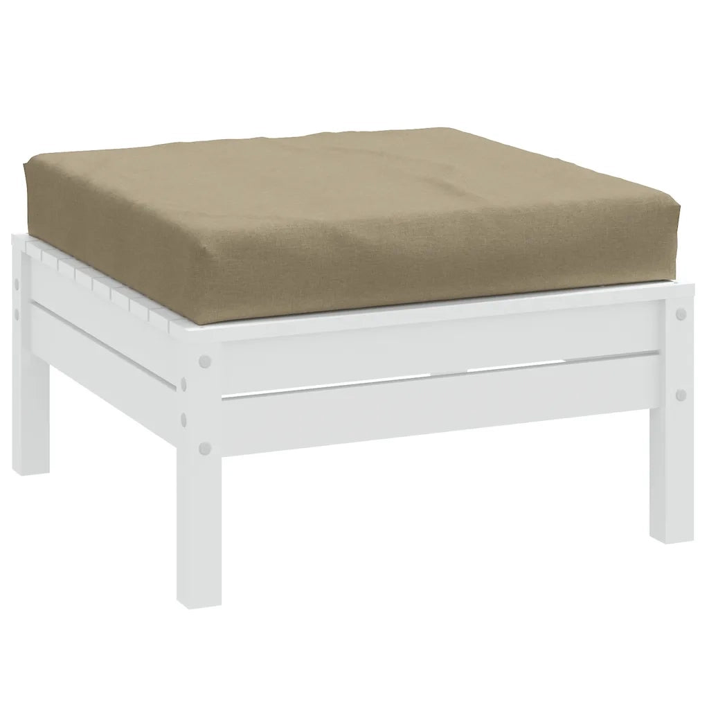 Cuscino per Pallet Tortora Mélange 60x60x9,5 cm in Tessuto 4002671