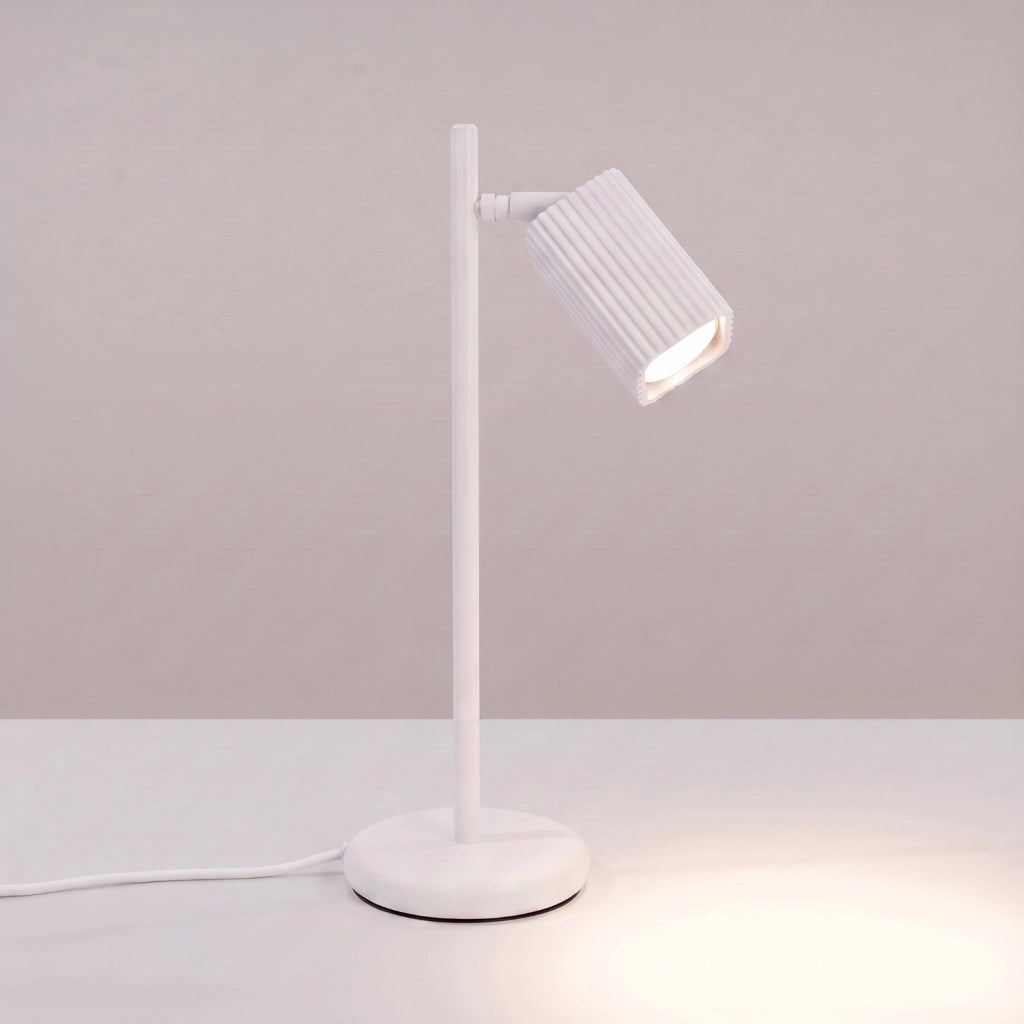 Lampada da tavolo RAYO bianca