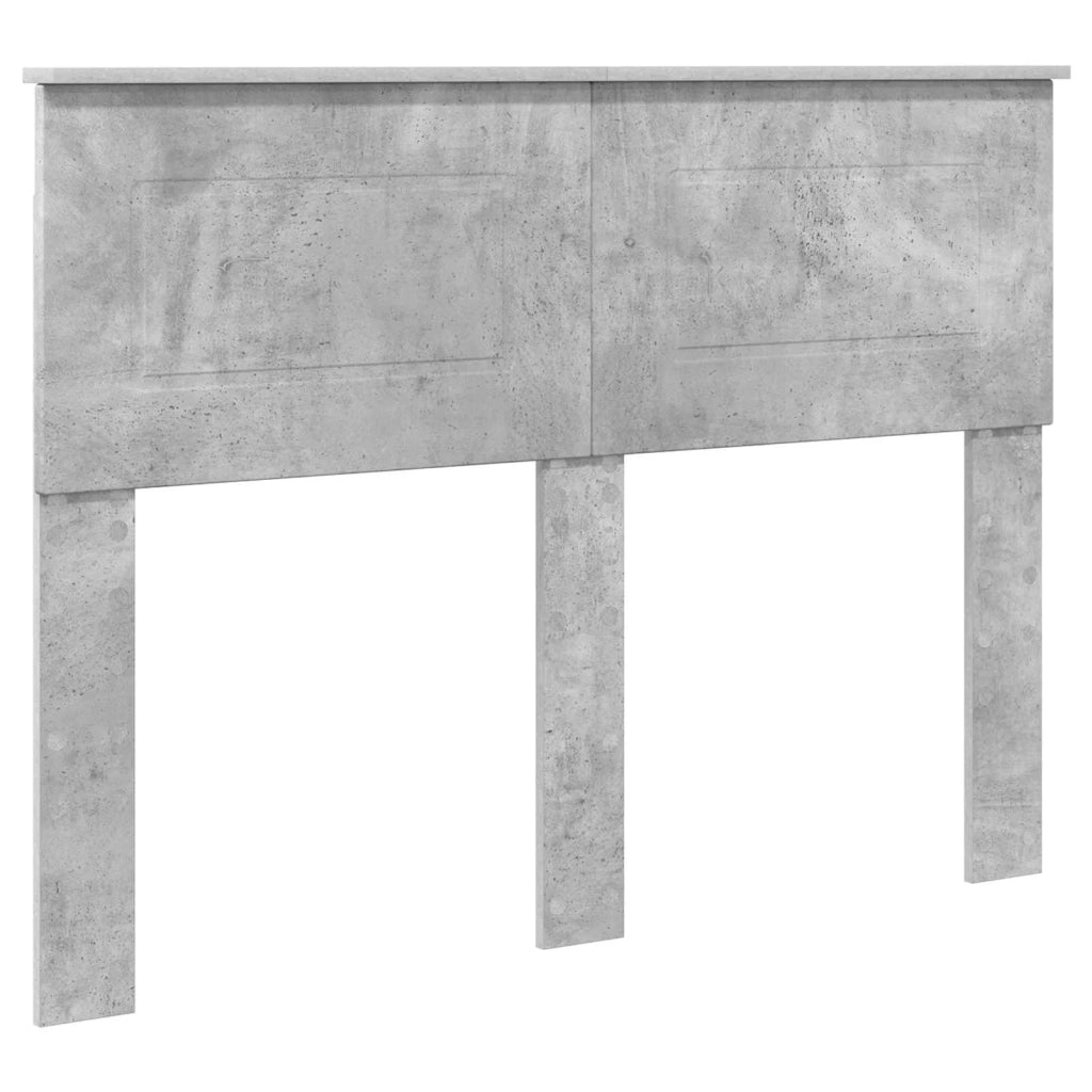 Struttura del letto con testiera-Giroletto con Testiera Grigio cemento 135 x 190 cm 259478