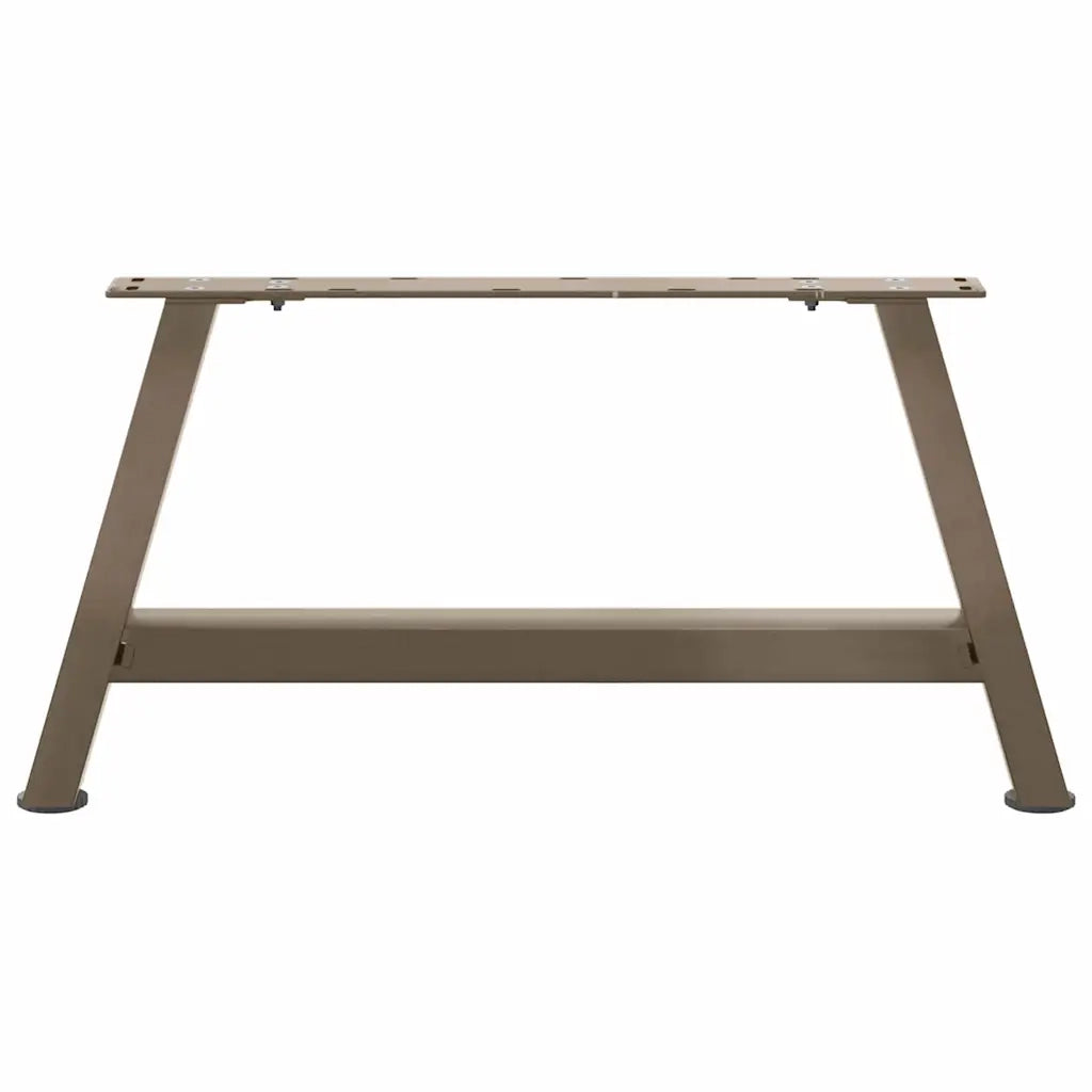 Gambe per Tavolino da Caffè a Forma di A 2 pz 60x(30-31) cm Acciaio