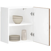 Pensili da cucina 2 pz Lucca in Legno Multistrato Legno Antico 853814