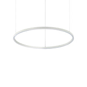 Sospensione Moderna Oracle Alluminio-Plastiche Bianco Led 38W 3000K D70Cm